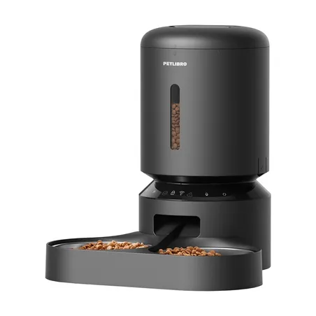 Petlibro Granary food dispenser with double bowl, Wifi, 5L(black)